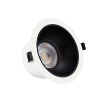 Spectrum ORBITO LED Downlight 14-27W 4000K 230V IP44 CRI 90 UGR<19 White Round Black Reflector Flush-Mounted