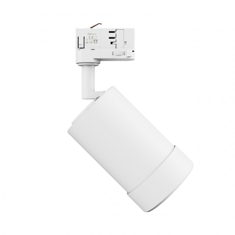 Spectrum PAVA BASIC LED Schienenstrahler 20W CCT 230V 3-Phasen Weiß 2225 Lumen 20-45° IP20 CRI 80