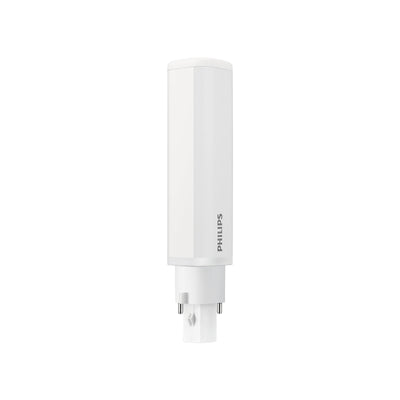 Philips CorePro LED PLC 6.9W G24d-2 bulb, 3000K, 700 lumen, 120° beam, energy-saving light, 30000hr lifespan