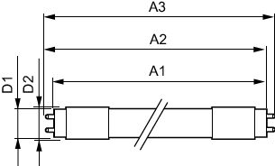 Philips MAS LEDtube 1500mm T8 18.2W 3000K G13 Frosted 2900 lumens 80CRI EM/Mains