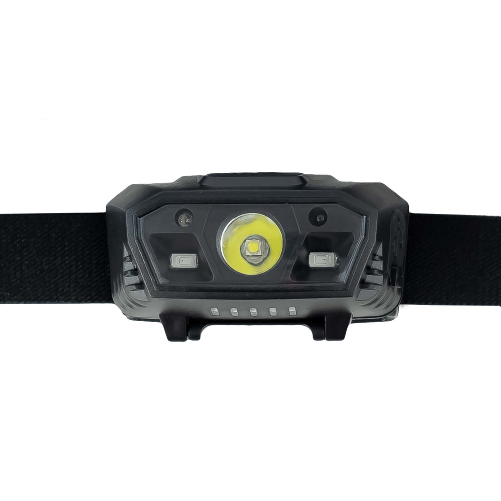 Technik Headlamp H15 rechargeable LED 300 lumens IP44 with USB Type-C and motion sensor
