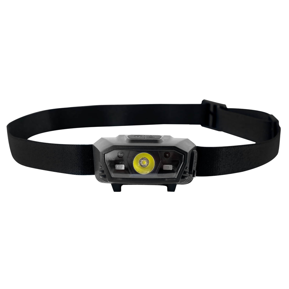 Technik Headlamp H15 rechargeable LED 300 lumens IP44 with USB Type-C and motion sensor