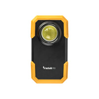Technik LED flashlight W20 COB 250 lumens, 3xAAA powered, White plastic body, IPX2 with magnet and clip