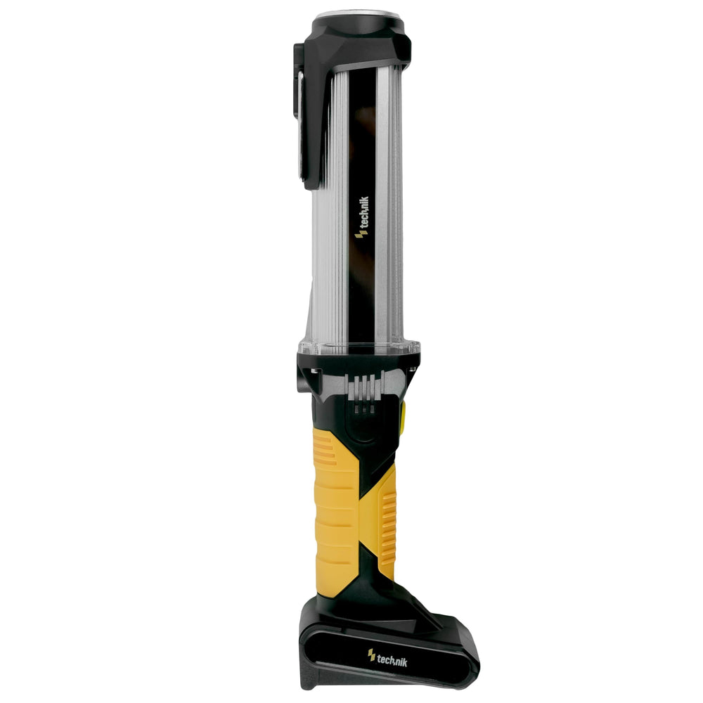 Technik LED Flashlight W50 COB+XPG 1000 lumens White IP55 with USB Type-C Rechargeable Battery and Powerbank