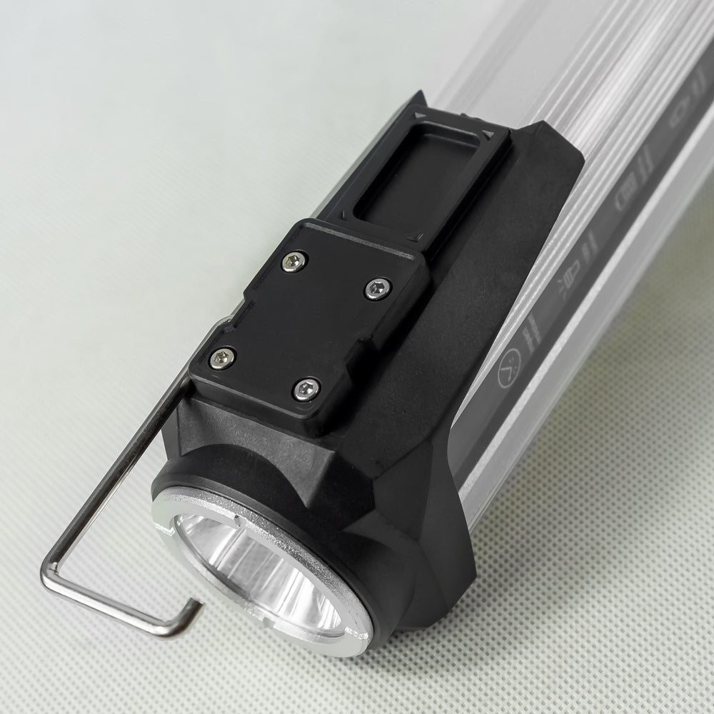 Technik LED Flashlight W50 COB+XPG 1000 lumens White IP55 with USB Type-C Rechargeable Battery and Powerbank