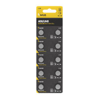 Technik Platinum Alkaline-Knopfzelle AG9 LR45 394 1.5V 40mAh Knopfzellen-Packung mit 10 Stück