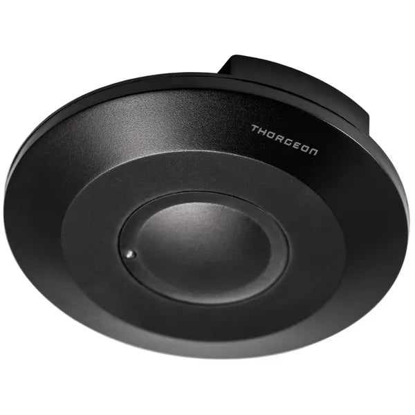 Thorgeon LED motion sensor Black surface mount 360° microwave IP20 220-240V max 1000W CE RoHS