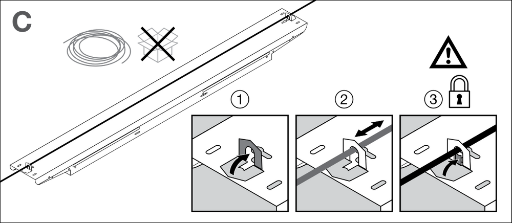 Ledvance LOW BAY FLEX 120mm LED, 42W, 6500 lumens, 4000K, 230V, IP20, CRI 80, Aluminium Housing, CE RoHS