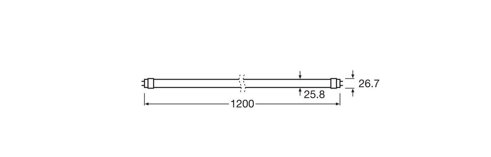 Ledvance LED Tube T8 120cm 15W 1521 lumens 3000K IP20 CRI 80 220-240V Philips chip, durable, perfect for you