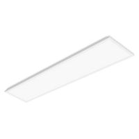Tsong LED-Panel 33W 4000K 3630 Lumen 120x30cm IP20 CRI 80 Aluminium Weiß für Büros und Schulen
