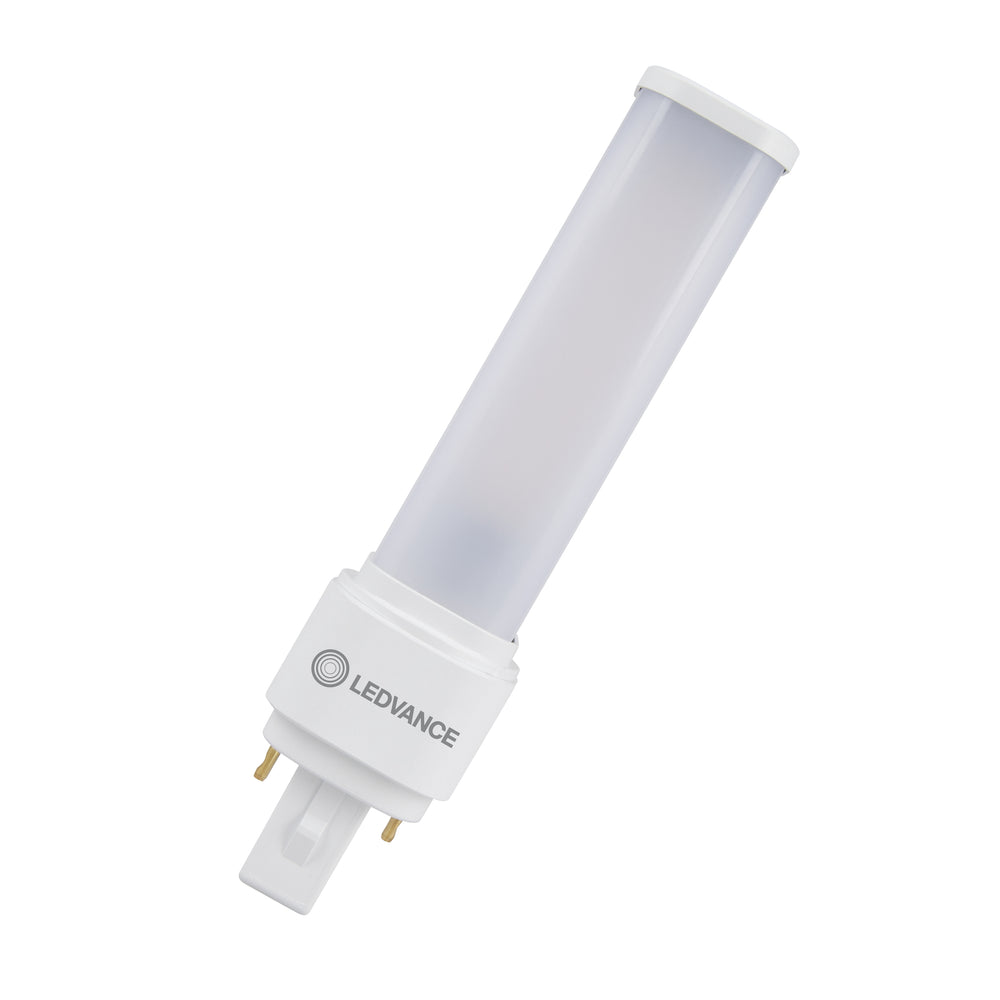 Ledvance LED PLC Dulux D 10.5W 1521 lumens 3000K G24Q-3 2Pin Lamp, Warm White, 230V, CRI 80, 120° Beam