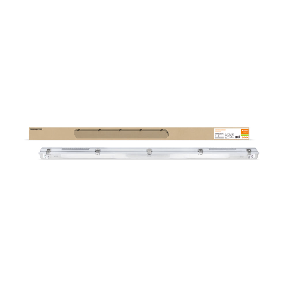 Ledvance LED Tube Fixture 120cm, IP65 Waterproof, for Double LED Tubes, 220-240V, 5 Year Warranty