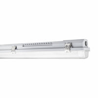 Tsong LED Röhrenleuchte 120cm wasserdicht IP65 für einzelne LED Röhre, robustes Aluminiumgehäuse