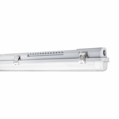 Tsong LED Röhrenleuchte 120cm wasserdicht IP65 für einzelne LED Röhre, robustes Aluminiumgehäuse