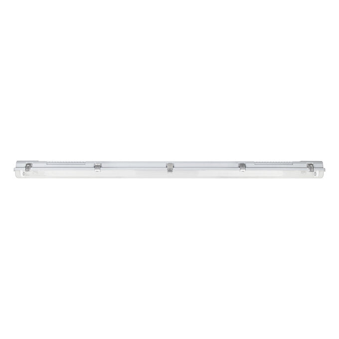 Tsong LED Röhrenleuchte 120cm wasserdicht IP65 für einzelne LED Röhre, robustes Aluminiumgehäuse