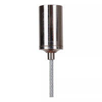 Lucide VIDAL LED dimmable pendant light 78 cm - modern black chandelier for home lighting