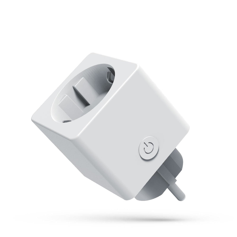 Spectrum Smart WLAN-Steckdose mit Energiemessung 230V, 16A, IP20, kompatibel mit Google Home & Alexa, Weiß