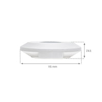 Spectrum smart PIR sensor 360° surface mount, 2000W load, 8m range, 1-10V, Wi-Fi BT, IP20, 230V
