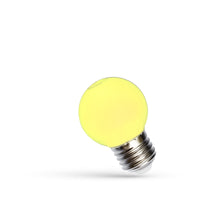 Spectrum LED Kugel G45 E27 230V 1W Gelb 270° Abstrahlwinkel Nicht Dimmbar Innenlampe