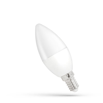 Spectrum LED-Kerzenlampe C37 E14 230V 4W warmweiß, 3000K, 320 Lumen, 200° Abstrahlwinkel, nicht dimmbar