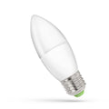 Spectrum LED Candle Lamp C37 E27 Warm White 3000K 6W 520 Lumen 160° - Perfect Atmosphere at Home