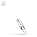 Spectrum LED G4 12V 1.5W silicon warm white 3000K, 270° angle, 95 lumens, CRI 80, long lifespan, non-dimmable