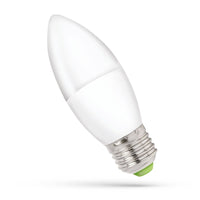 Spectrum LED-Kerzenlampe C37 E27 230V 6W NW 4000K, 540 Lumen für den Innenbereich, 160° Abstrahlwinkel, nicht dimmbar