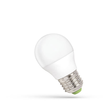 Spektrum LED-Kugel P45 E27 230V 6W dimmbar neutralweiß 4000K Lampe, 500 Lumen, 160° Abstrahlwinkel, CRI 80