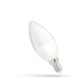 Spectrum LED Kerzenlampe C37 6W E14 230V kaltweiß 6000K dimmbar 520 Lumen, 160 Grad Lichtstrahl, 2 Jahre Garantie