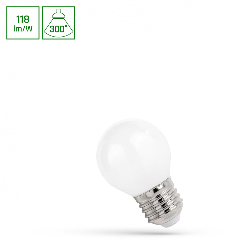 Spectrum LED-Lampe P45 E27 4000K, 5.5W mit 650 Lumen und 300° Abstrahlwinkel für den Innenbereich