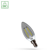 LED-Kerze C35 E14 230V 3W 4000K NW 150 nützliche Lumen Spektrumlampen für Innenbeleuchtung