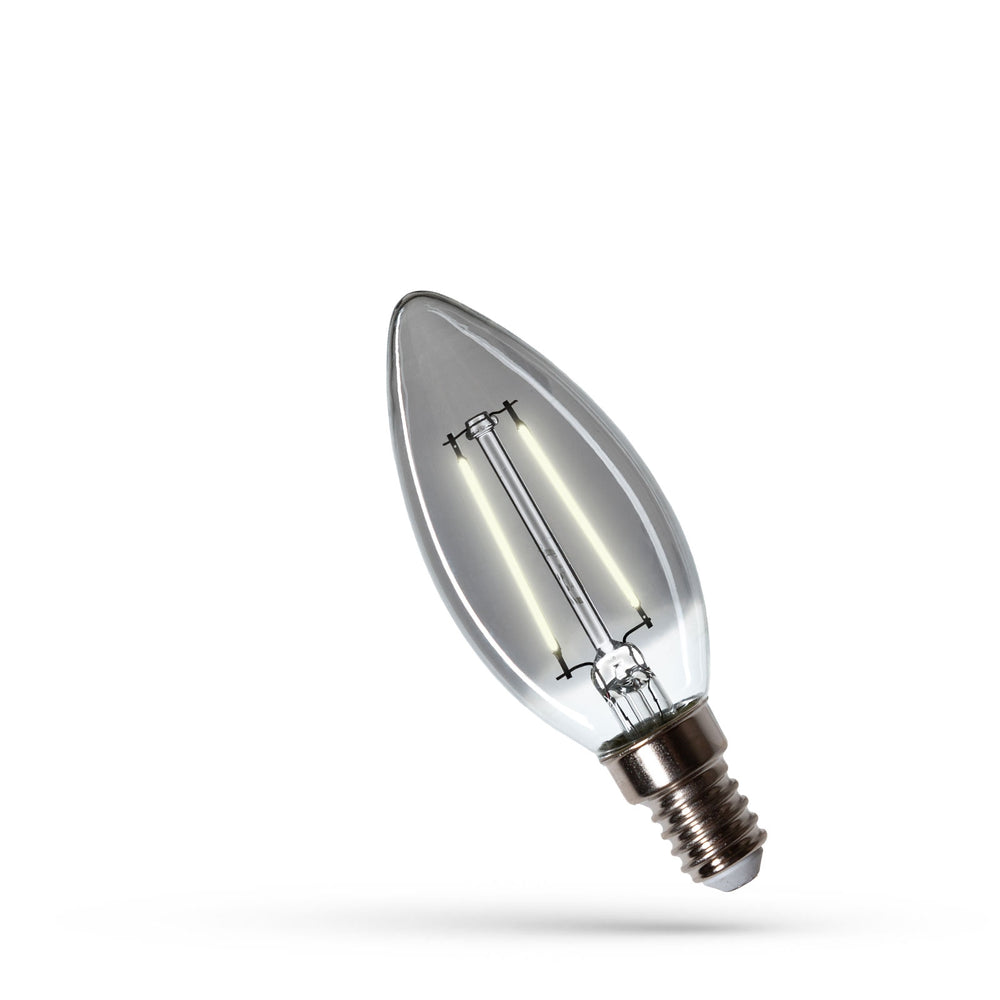 LED-Kerze C35 E14 230V 3W 4000K NW 150 nützliche Lumen Spektrumlampen für Innenbeleuchtung