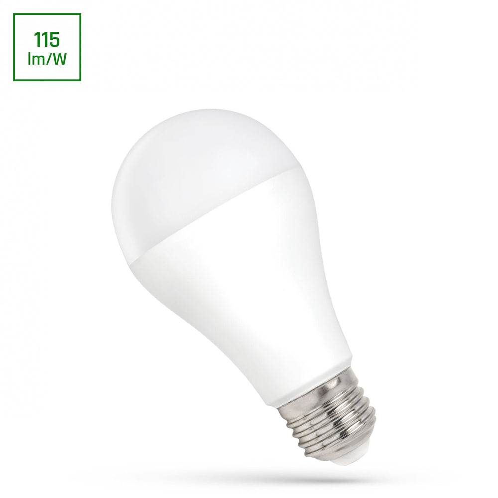 Spectrum LED A65 Lampe 20W E27 3000K, 2300 Lumen warmweiße Beleuchtung, IP20, 160° Abstrahlwinkel, nicht dimmbar