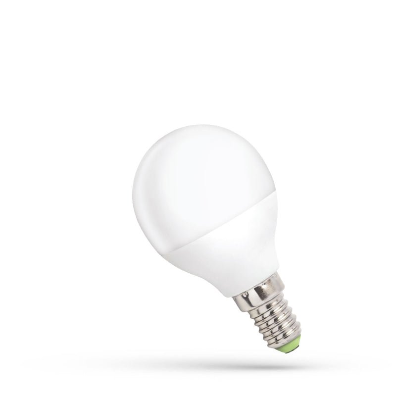 Spectrum LED Kugel G45 Lampe mit E14 Fassung 230V 4W 4000K, 340 Lumen, 160° Abstrahlung, nicht dimmbar, IP20