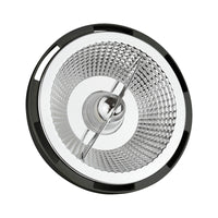 LED AR111 GU10 230V 12W COB 15° NW schwarze Spektrumlampe mit 860 Lumen und 4000K für intensiv gerichtete Beleuchtung
