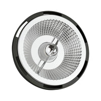 LED AR111 GU10 230V 12W COB 15° NW schwarze Spektrumlampe mit 860 Lumen und 4000K für intensiv gerichtete Beleuchtung