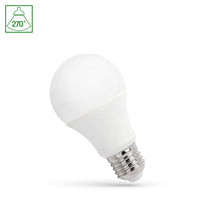 Spectrum LED A60 9W E-27 warmweiße Lampe 3000K, 820 Lumen, IP20, nicht dimmbar, 230V, CRI >80, 270° Lichtstrahl