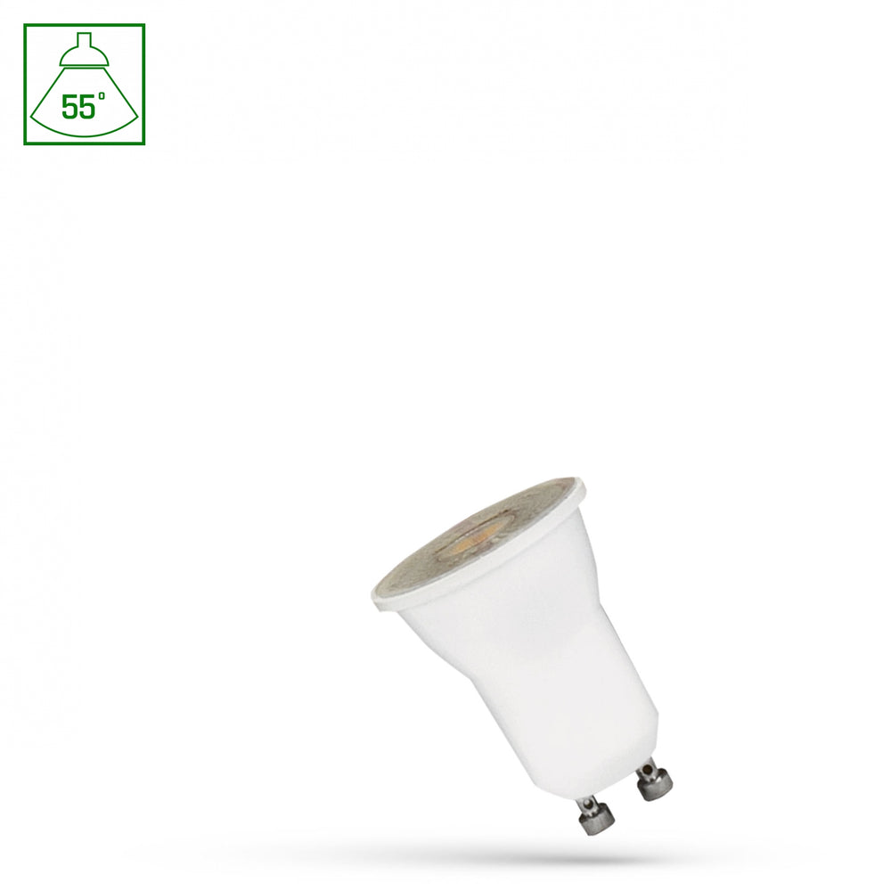 Spectrum LED MR11 GU10 230V 2W 4000K neutralweiß 200 Lumen 55° Abstrahlwinkel Innenraum-Spotlight-Lampe
