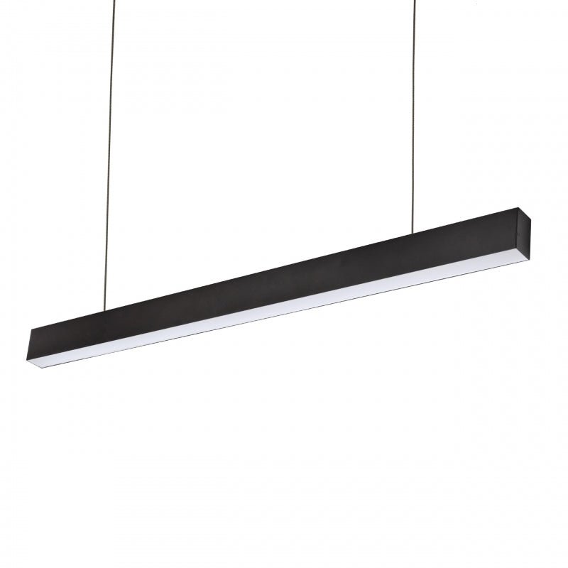 Spectrum allday inspire one 830 LED tube lamp 30W black, 3000K, 4350 lumens, 115° surface or suspended fixture