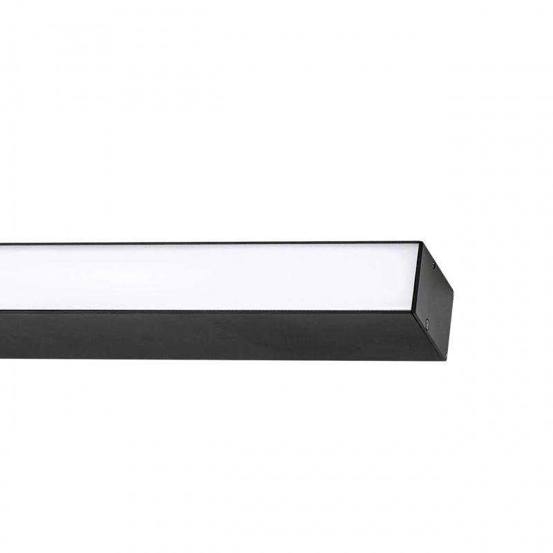 Spectrum allday inspire one 830 LED tube lamp 30W black, 3000K, 4350 lumens, 115° surface or suspended fixture