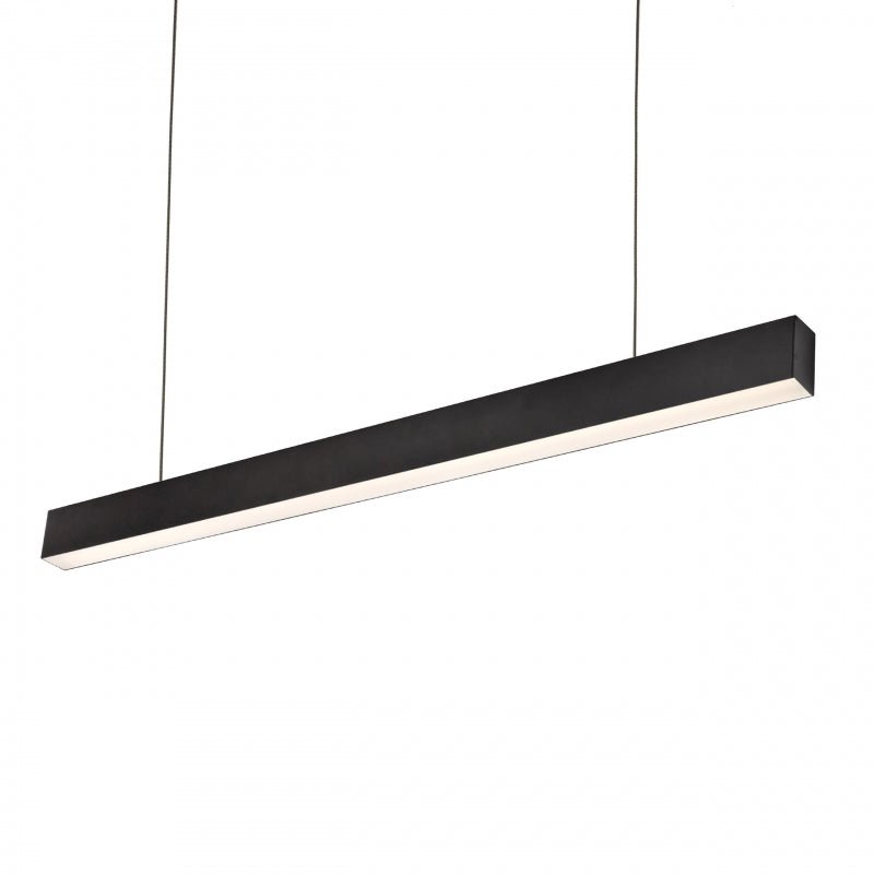 Spectrum allday inspire one 830 LED tube lamp 30W black, 3000K, 4350 lumens, 115° surface or suspended fixture