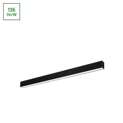 Spectrum Allday GO 36W LED Lichtbalk Schwarz 112cm 4000K 115° Winkel 4900 Lumen IP20 Nachhaltige Beleuchtung