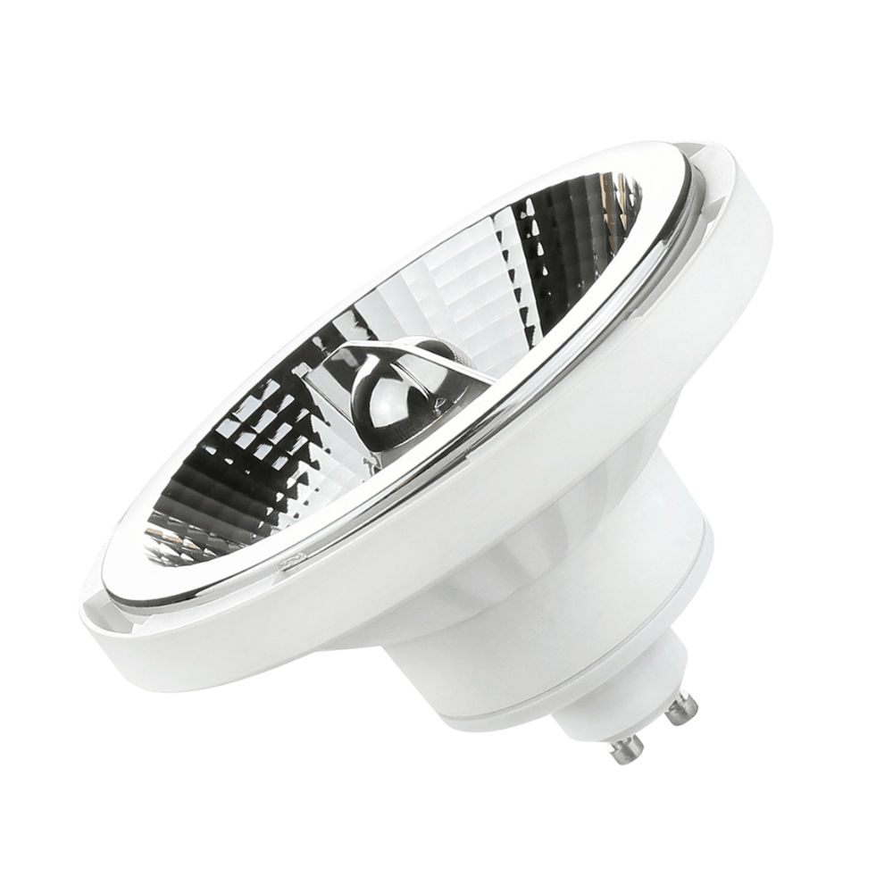Spectrum GU10 AR111 LED spot, 12W 3000K, replaces 70W, 20° beam angle, CE RoHS certified